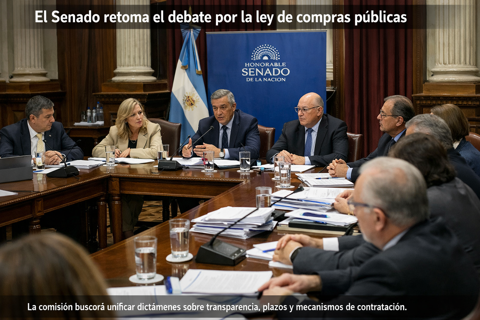 El Senado retoma el debate por la ley de compras públicas
