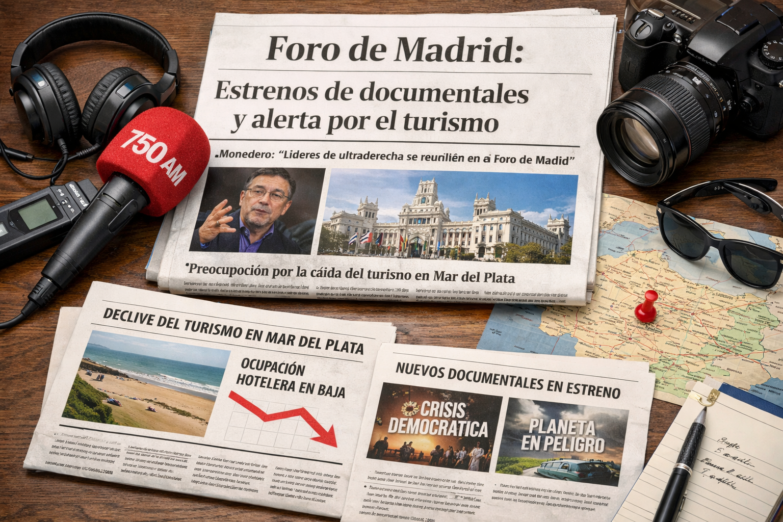 Foro de Madrid, estrenos de documentales y advertencias sobre la temporada turística