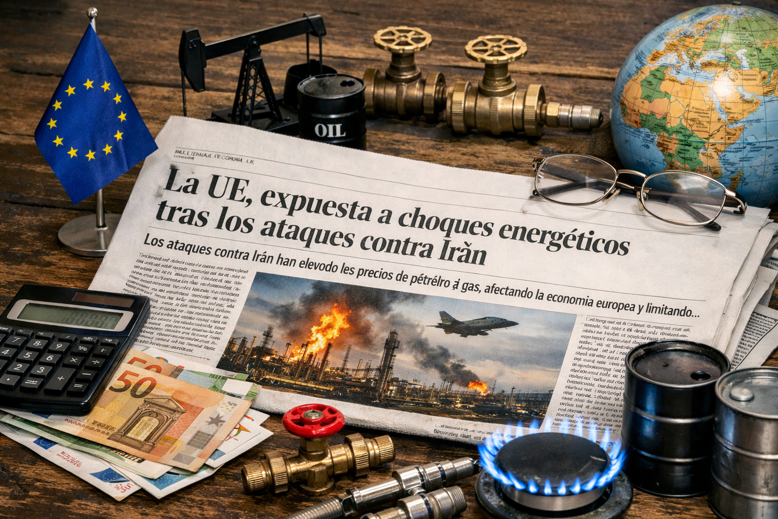 La UE, expuesta a choques energéticos tras los ataques contra Irán